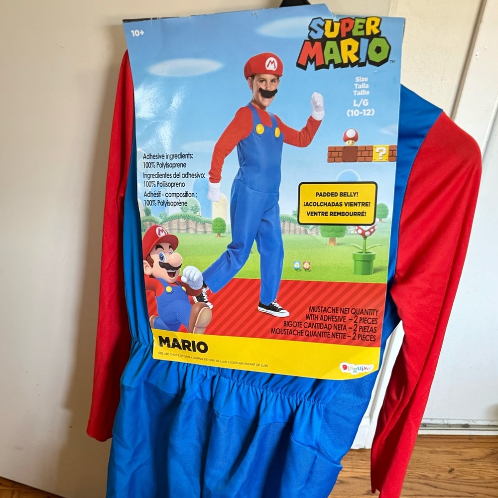 Mario Bros kids costume